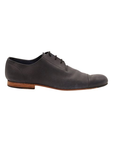 Rachel Comey Oxford Shoes in Navy Blue Leather 7748870701116