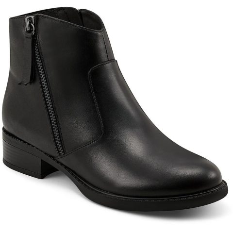 Lacy Padded Insole Round Toe Ankle Boots