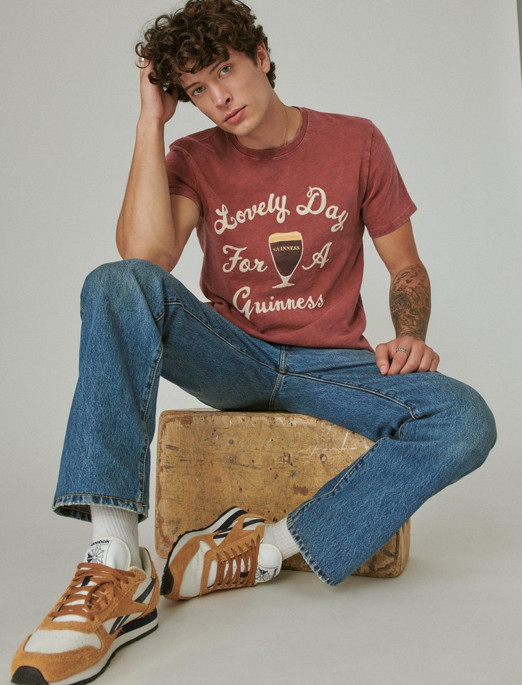 Lucky Brand Men’s Guinness Lovely Day Tee