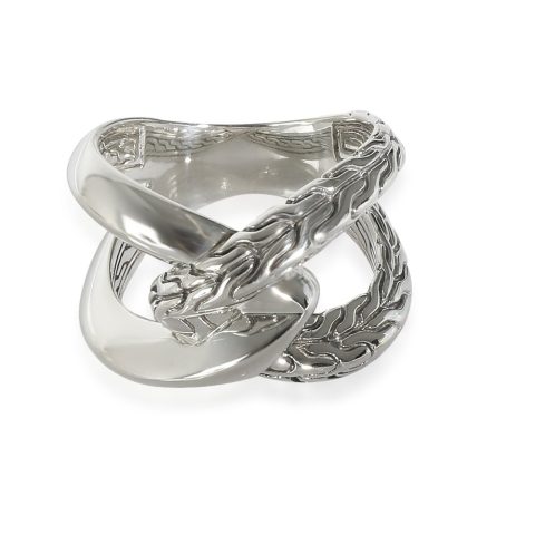 John Hardy Classic Chain Knife Edge Ring in Sterling Silver 7748903993404