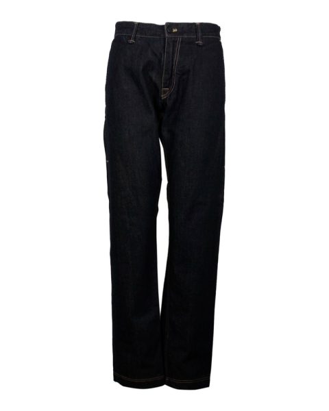 Fendi Straight-Leg Pants in Blue Cotton 7748903960636