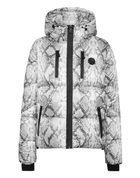 Nylon Puffer Jacket Pitone