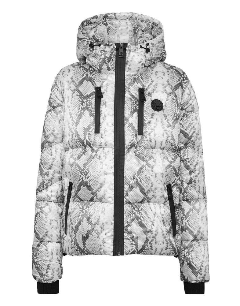 Nylon Puffer Jacket Pitone