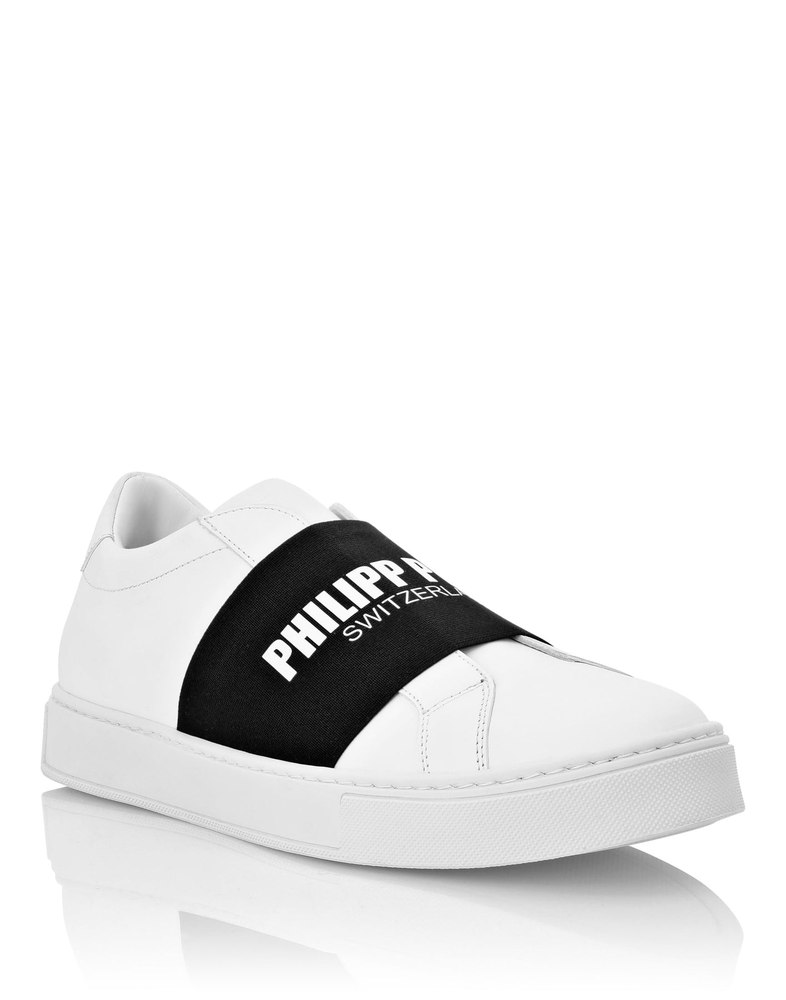 Leather Lo-Top Sneakers Philipp Plein TM 7650313273404