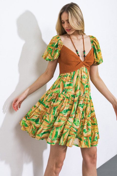BEACH BUM GIRL’S MINI DRESS