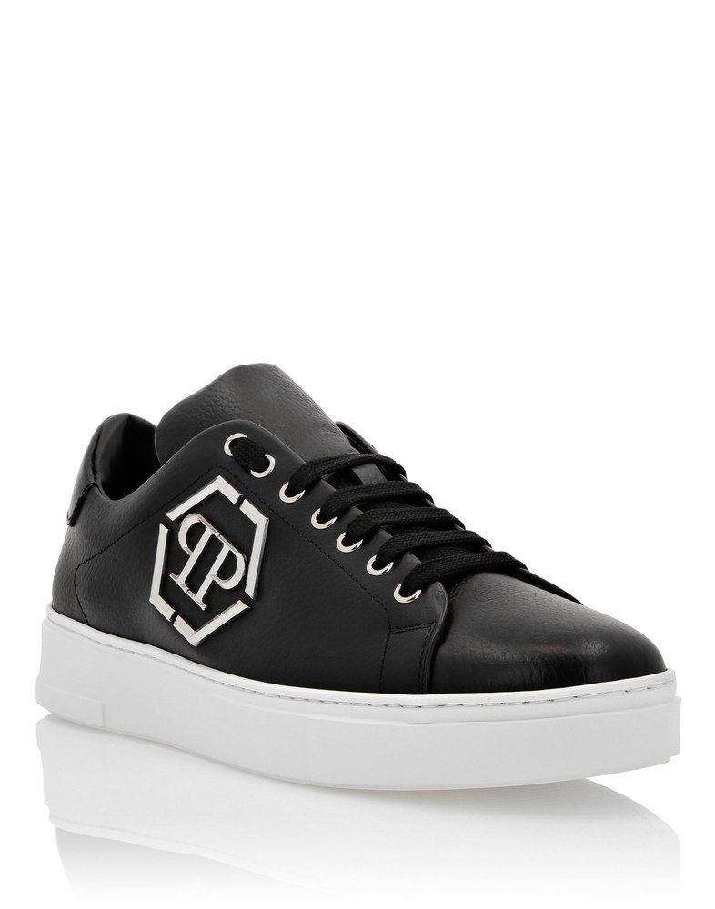 Leather Lo-Top Sneakers Hexagon 7650313502780