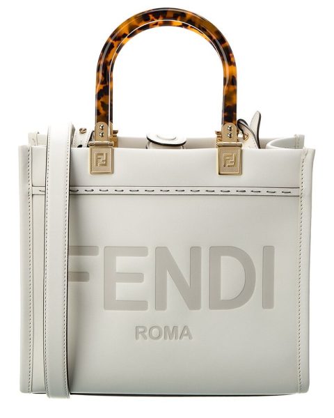 FENDI Sunshine Small Leather Tote 7165664559164