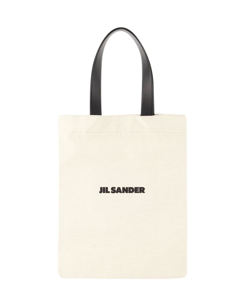 Book Tote Bag – Jil Sander – Cotton – Beige 7748908875836