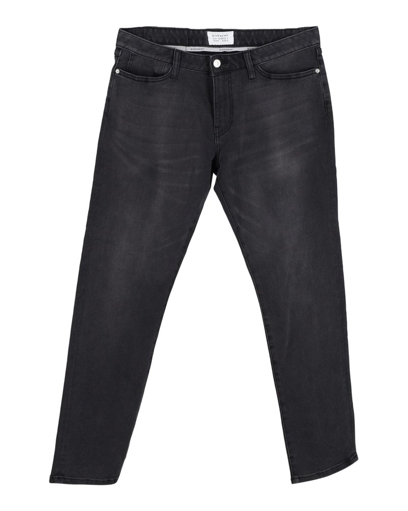 Givenchy Straight-Leg Denim Jeans in Black Cotton 7748912513084