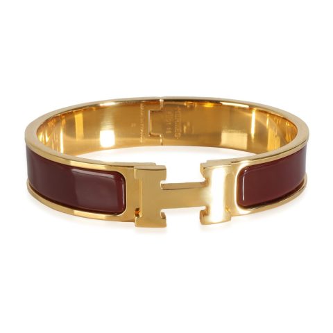 Hermès Clic H Bracelet in Gold Plated 7748913463356
