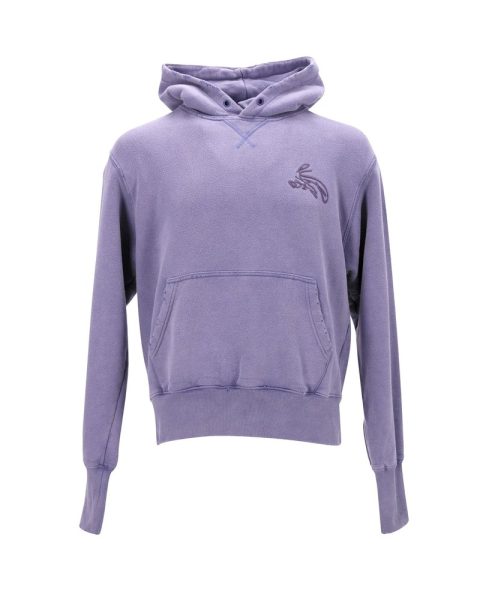 Eytys Lewis Hoodie in Purple Cotton 7748911235132