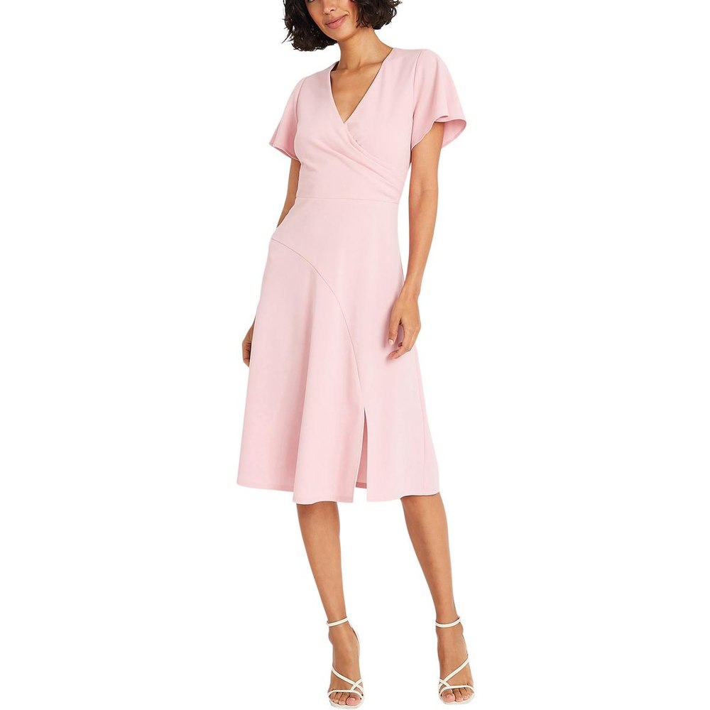 Split Hem Midi Dress