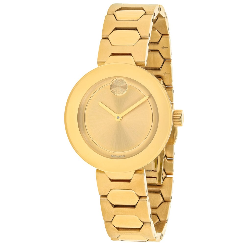 Movado Women’s Gold dial Watch