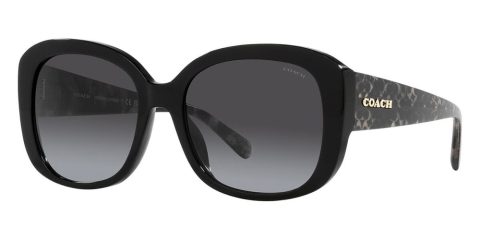Coach Women’s 56mm Black Sunglasses
