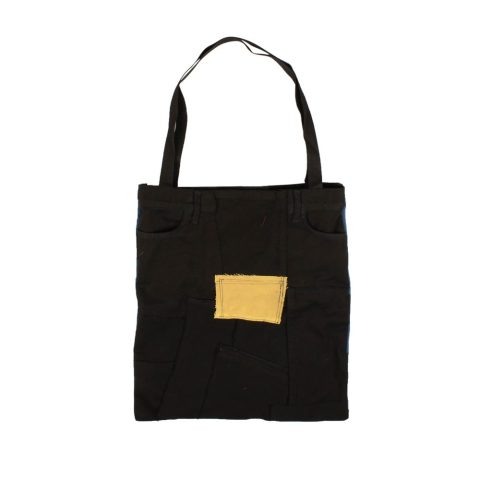 424 On Fairfax Tote Bag – Black/Yellow