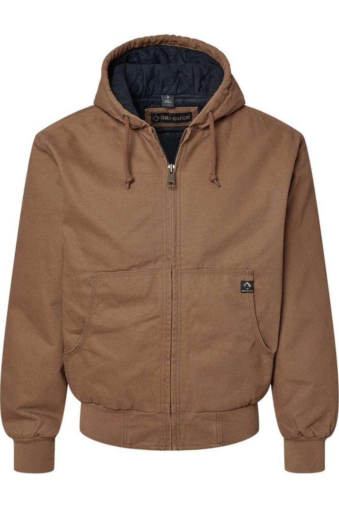 DRI DUCK Cheyenne Boulder Cloth Hooded Jacket with Tricot Quilt Lining 7824334159932