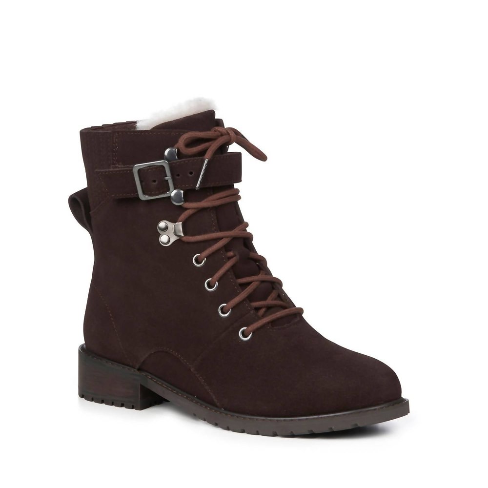 Women’s Cassab All Weather Lace Up Boot In Espresso