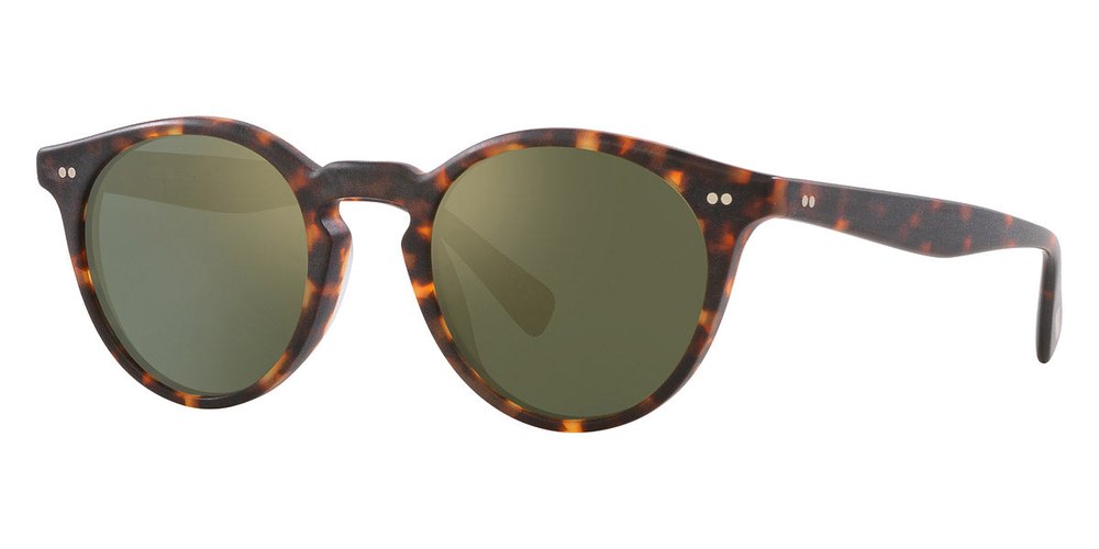 Oliver Peoples Men’s 50mm Semi Matte Sable Tortoise Sunglasses