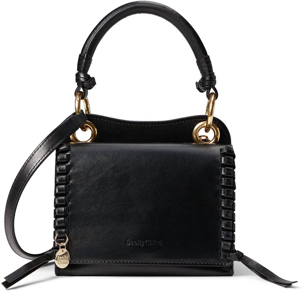 Women’s Tilda Crossbody Leather Bag In Black