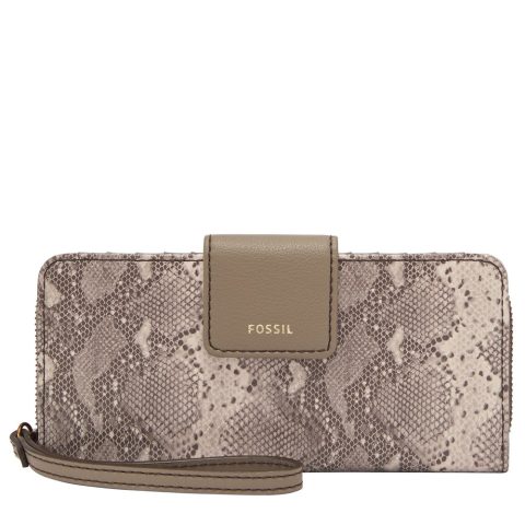 Fossil Women’s Madison Polyurethane Zip Clutch