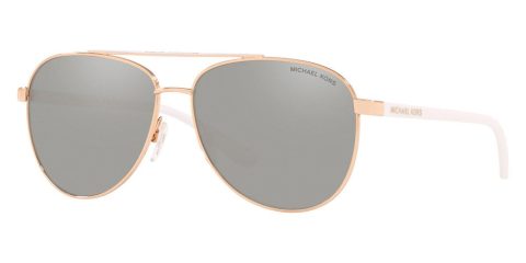 Michael Kors Women’s 59mm White and Rose Gold Sunglasses