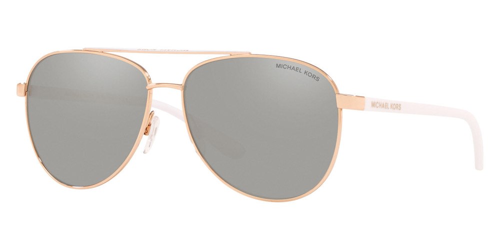 Michael Kors Women’s 59mm White and Rose Gold Sunglasses