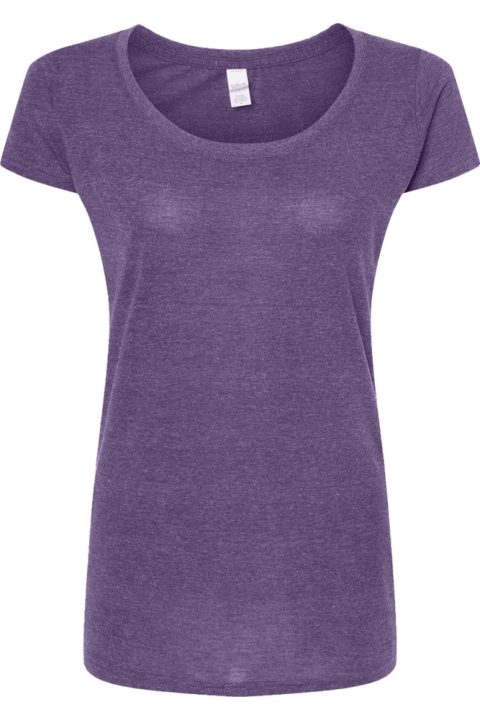 Tultex Women´s Poly-Rich Scoop Neck T-Shirt 7824338550844