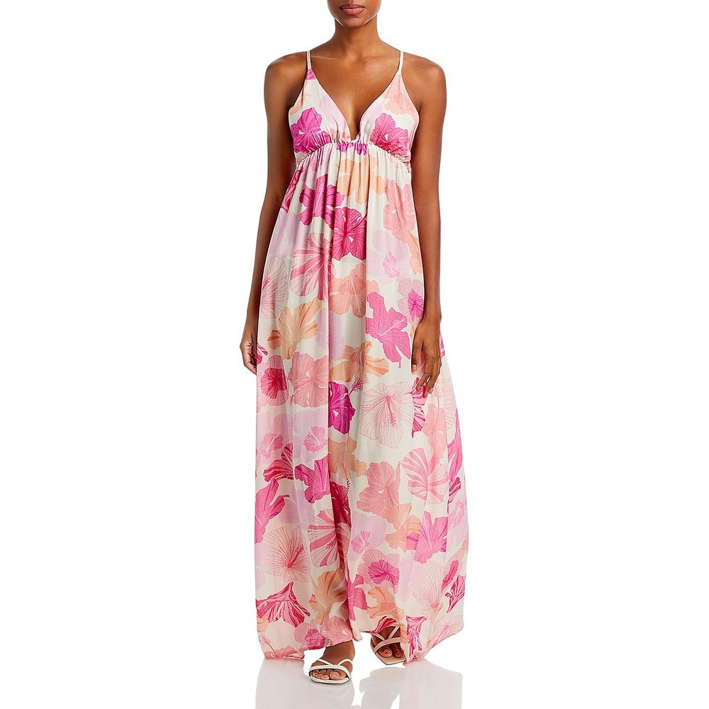Gracie Crinkled Long Maxi Dress
