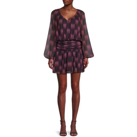 Jaylah Abstract Mini Mini Dress
