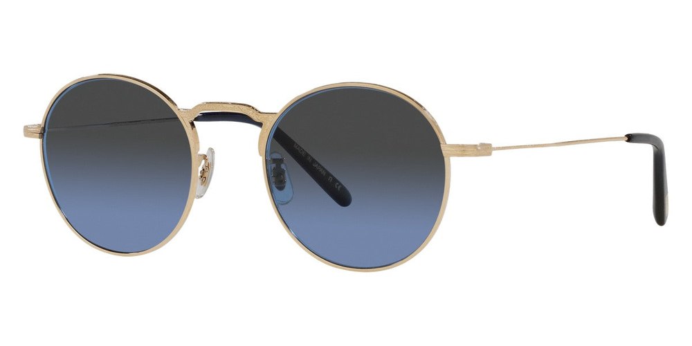 Oliver Peoples Men’s 49mm Gold Sunglasses