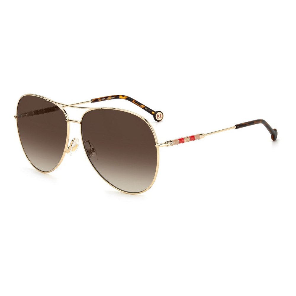 Carolina Herrera Women’s 64mm Gold Sunglasses