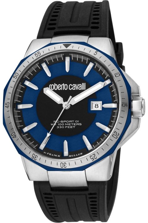 Roberto Cavalli Men’s by Franck Muller 44mm Quartz Watch