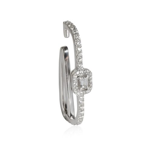 Messika My Twin Single Earring in 18K White Gold 0.35 CTW 7748956225596