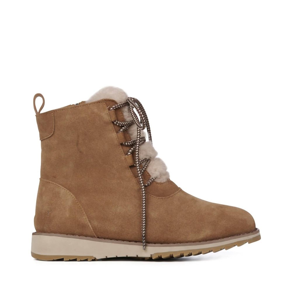 Women’s Bernice Lace Up Ankle Boot In Chestnut