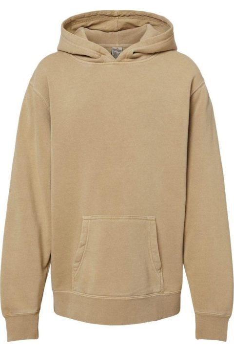 Independent Trading Co. Youth Midweight Pigment-Dyed Hooded Sweatshirt 7824339206204
