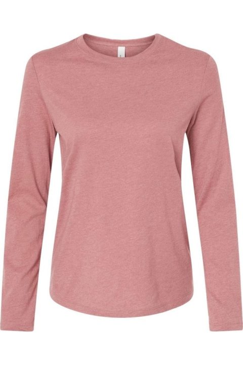 BELLA + CANVAS Womens Jersey Long Sleeve Tee 7824341467196
