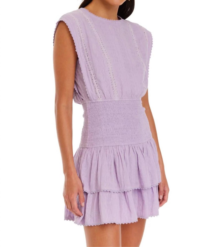 Kenzie Mini Dress In Lilac 7748990599228