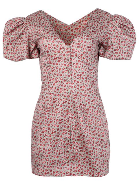Pedra Bonita Dress Rose Print