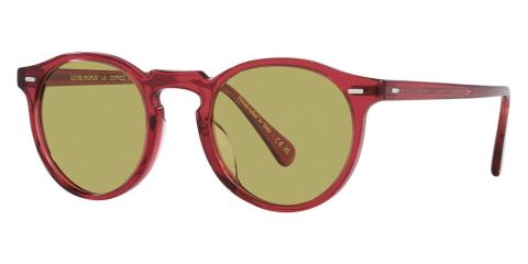 Oliver Peoples Unisex 47mm Translucent Rust Sunglasses 7650369241148