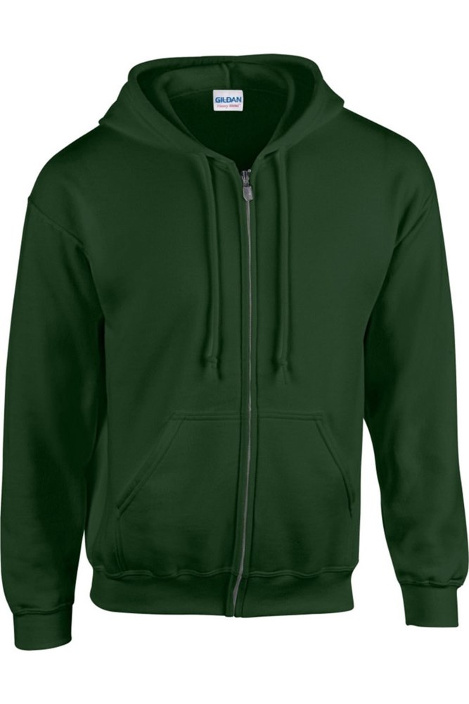 Gildan Heavy Blend Unisex Adult Full Zip Hooded Sweatshirt Top 7824345792572