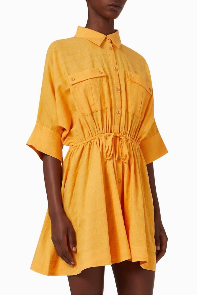Willow Mini Dress In Amber 7748995678268