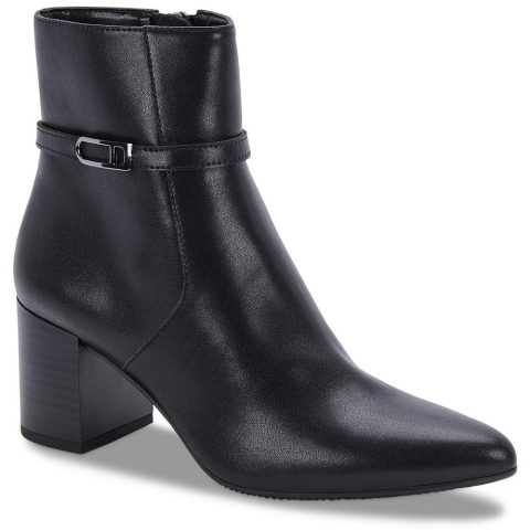 Tatum Leather Pointed Toe Booties
