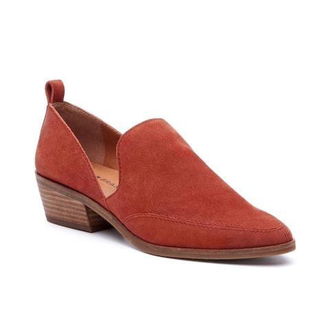 Mahzan Comfort Insole Slip On Loafer Heels