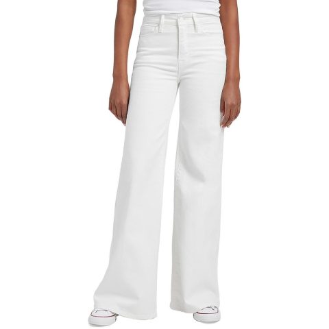 High-Rise Denim Wide Leg Jeans
