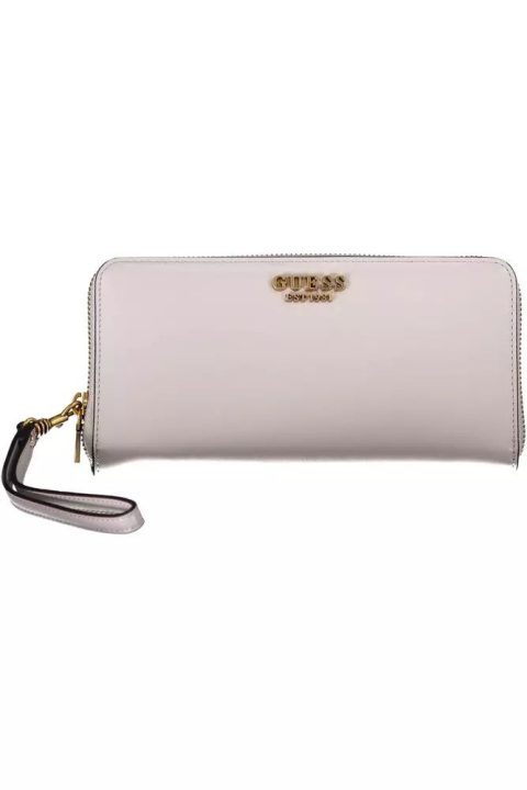 Guess Jeans Elegant Wallet with Secure Zip Women’s Closure