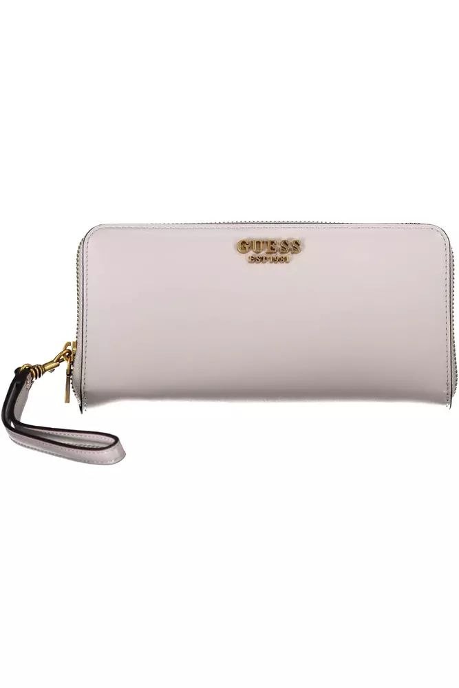 Guess Jeans Elegant Wallet with Secure Zip Women’s Closure