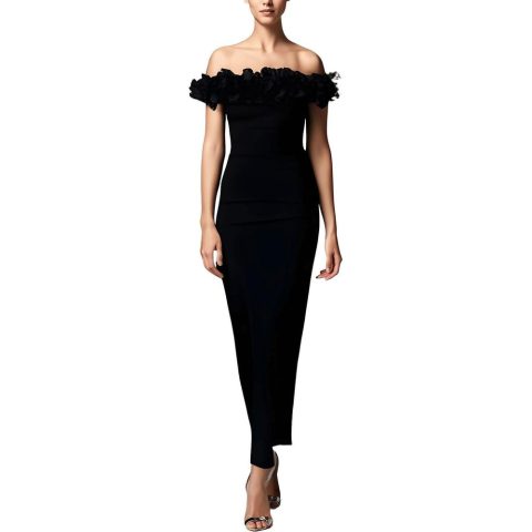 Petites Applique Cocktail And Party Dress