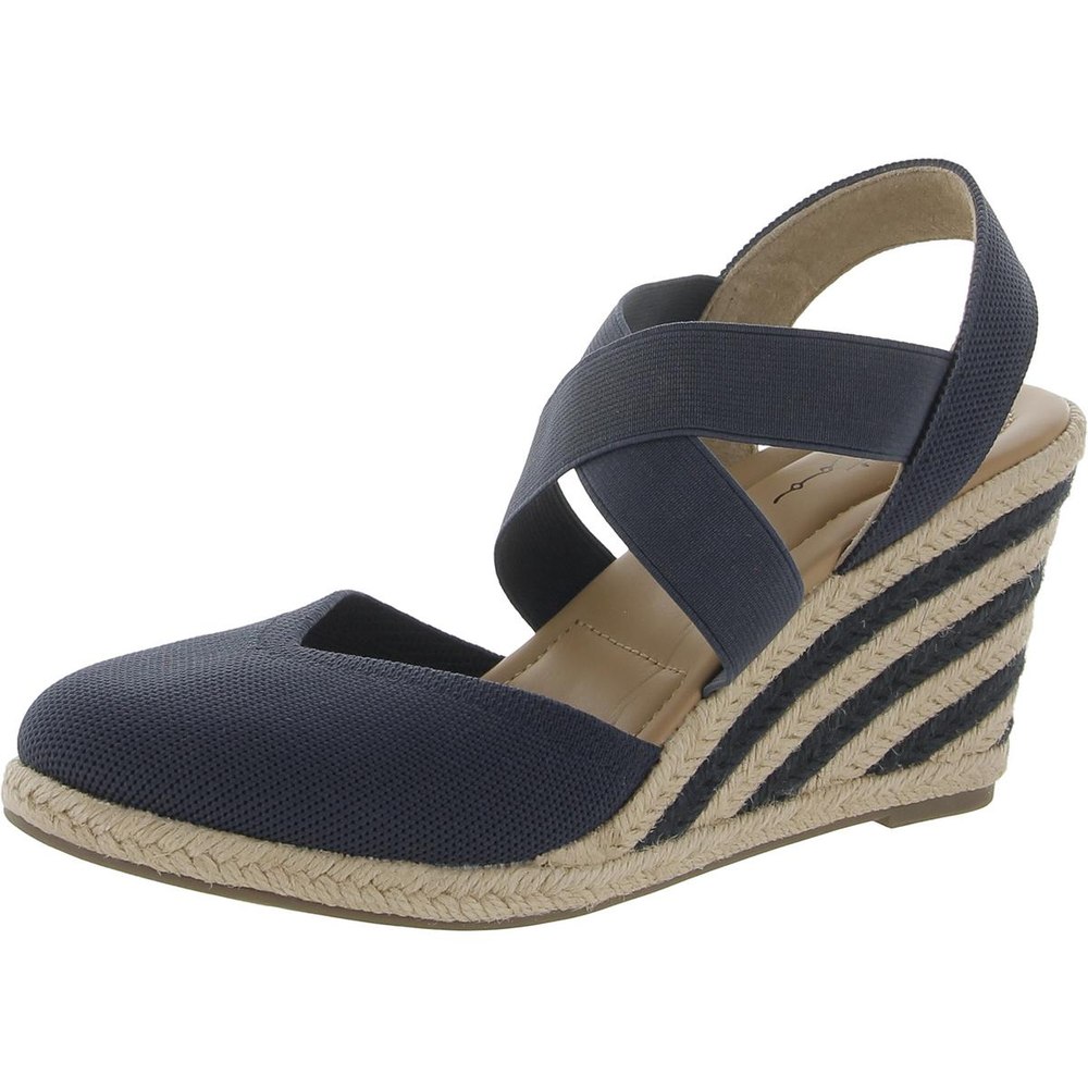 Bev 15 Stretchy Slingback Wedge Sandals