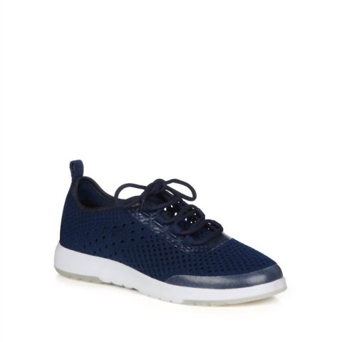Women’s Miki Washable Eyelet Sneaker In Midnight