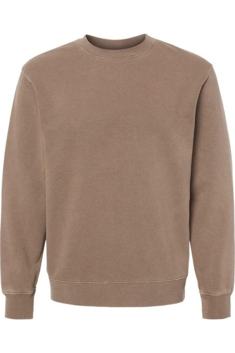 Independent Trading Co. Midweight Pigment-Dyed Crewneck Sweatshirt